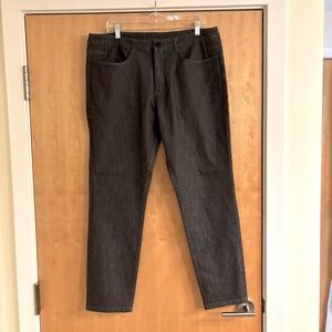BYLT Men’s Tech Denim Everyday Pant 2.0, Great Condition, Charcoal, 36”